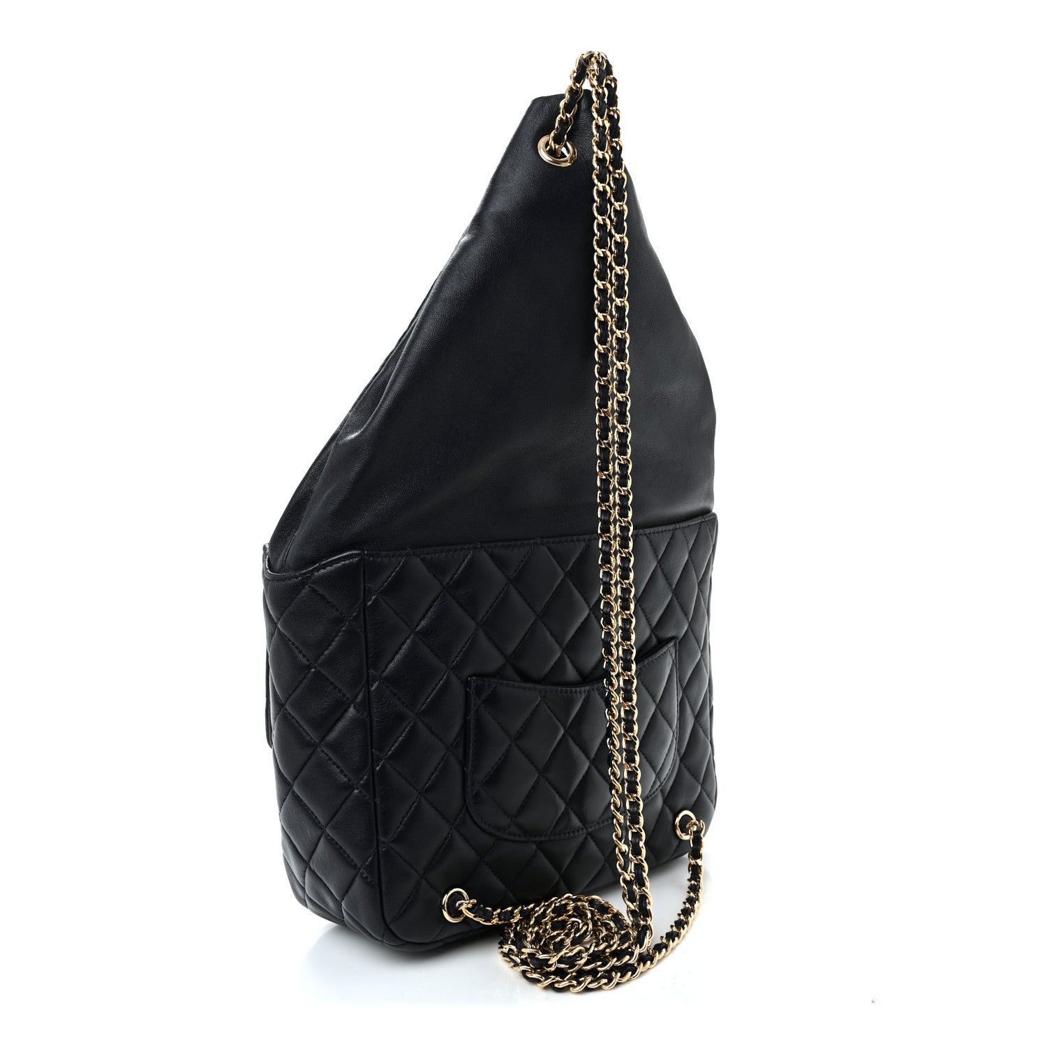 Chanel Lambskin Quilted Large In Seoul Backpack Navy 5 of 19