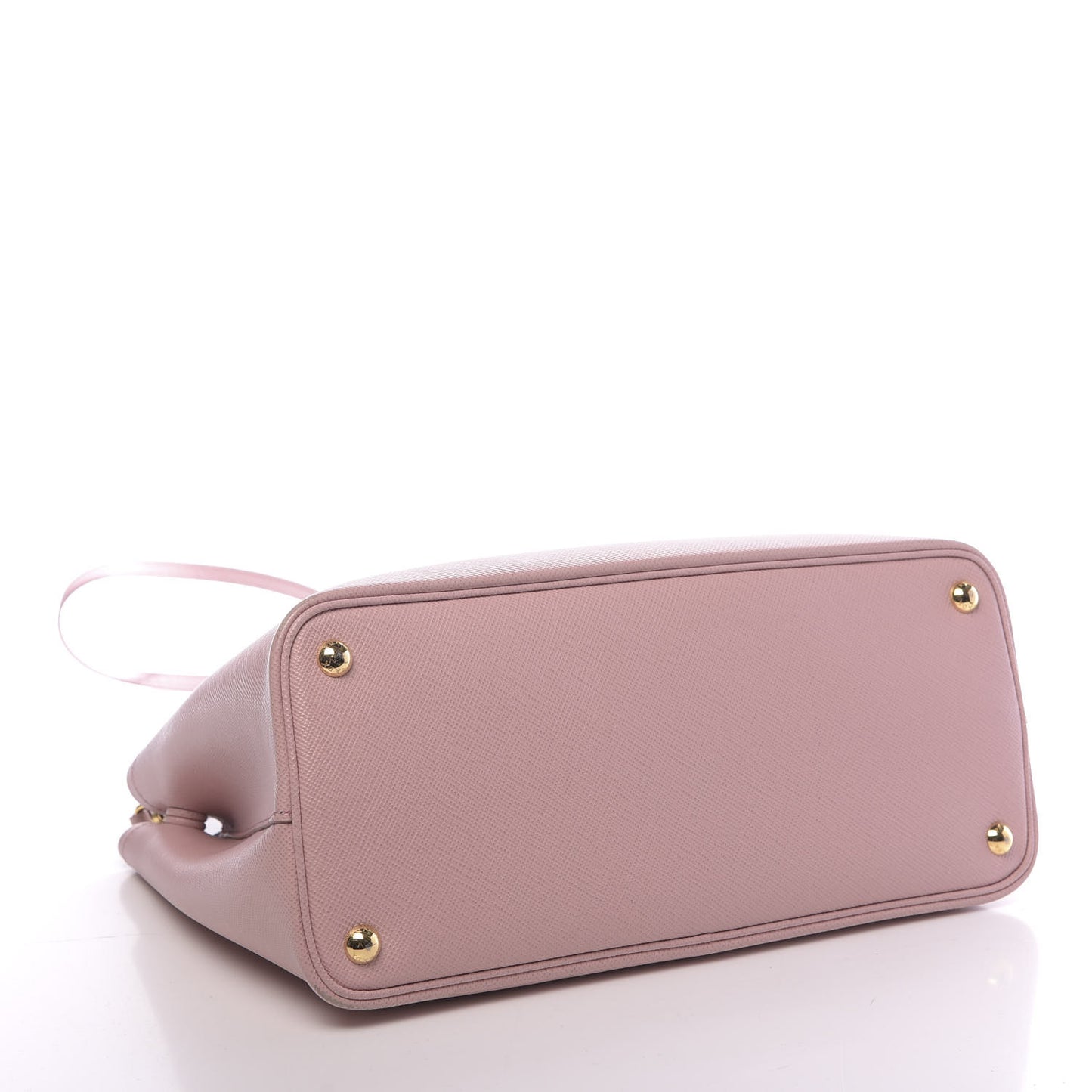 Saffiano Cuir Medium Bi-Color Double Bag Pesco Baltico