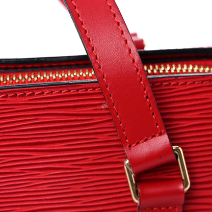 Louis Vuitton Epi Soufflot Castillan Red 11 of 12