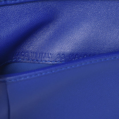 Christian Dior Lambskin Cannage Lady Dior Eden Wallet Blue 8 of 9