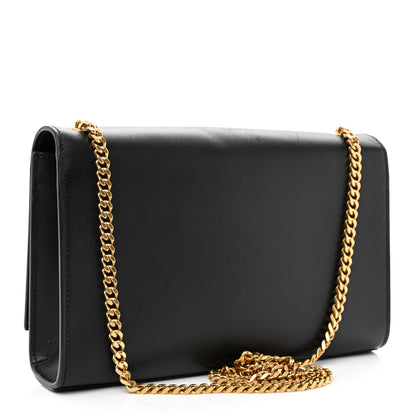 Saint Laurent Smooth Calfskin Medium Classic Monogram Kate Tassel Satchel Black 3 of 13