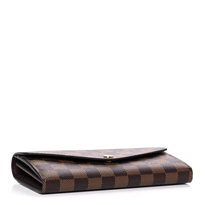 Louis Vuitton Damier Ebene Sarah Wallet NM 4 of 11