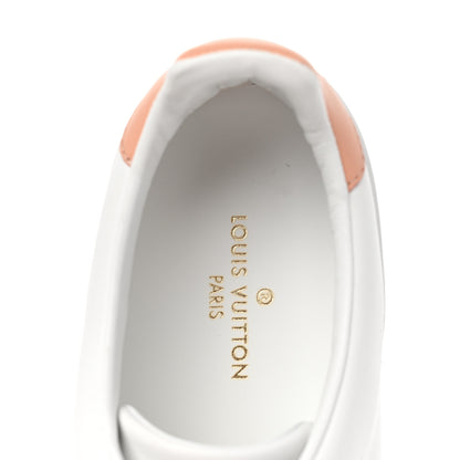 Louis Vuitton Damier Ebene Front Row Sneaker 39 White 7 of 9