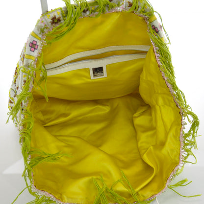 Fendi Beaded Fringe Tote 5 of 7