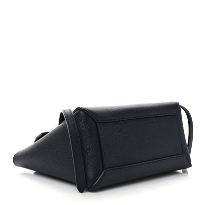 Celine Grained Calfskin Nano Belt Bag Black 4 of 9