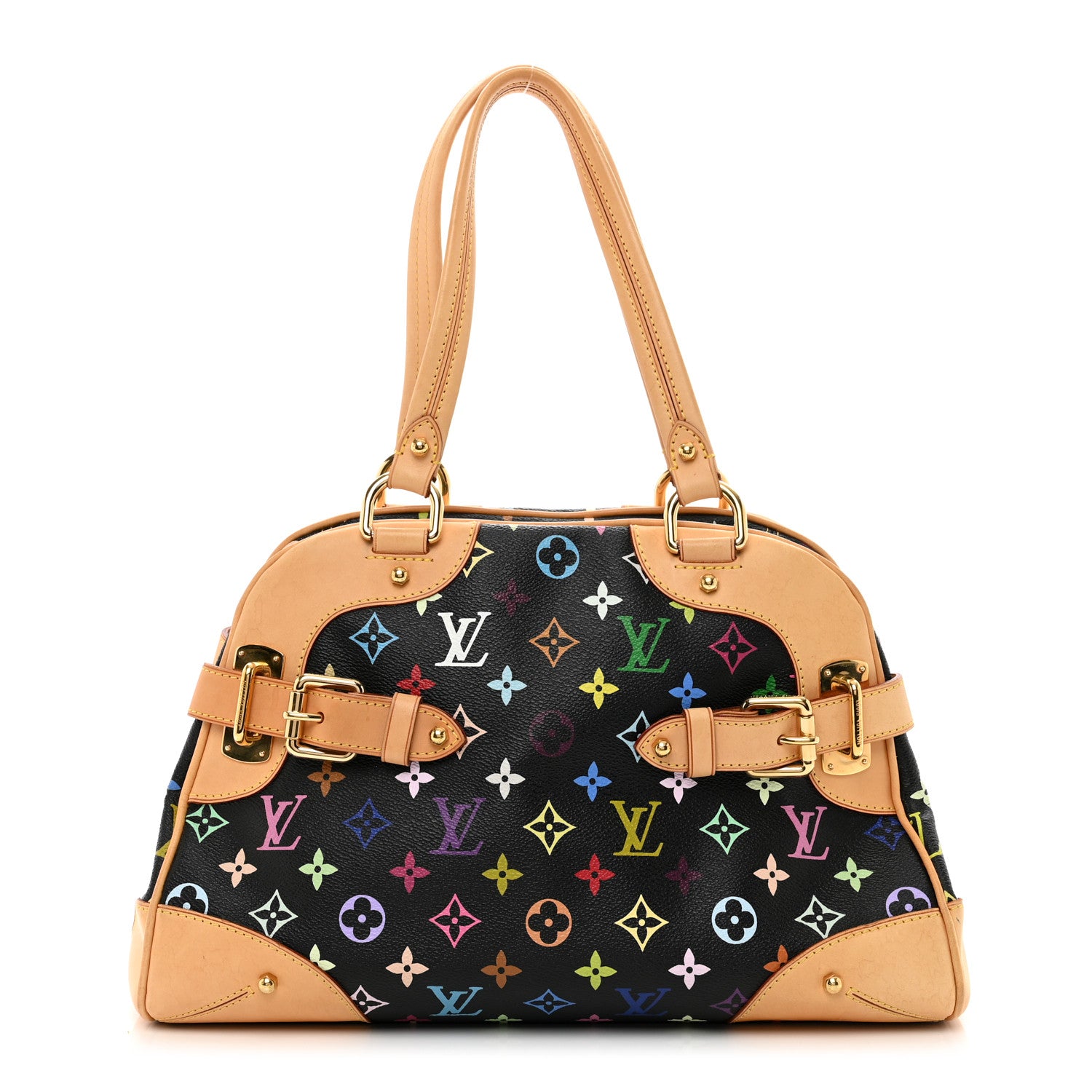 Louis Vuitton Monogram Multicolor Claudia Black 1 of 10