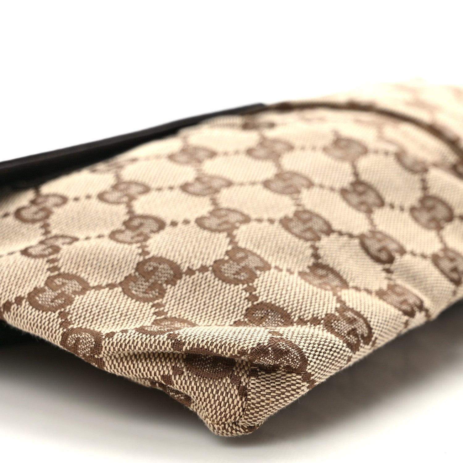 Gucci Monogram Web Belt Bag Dark Brown 8 of 9