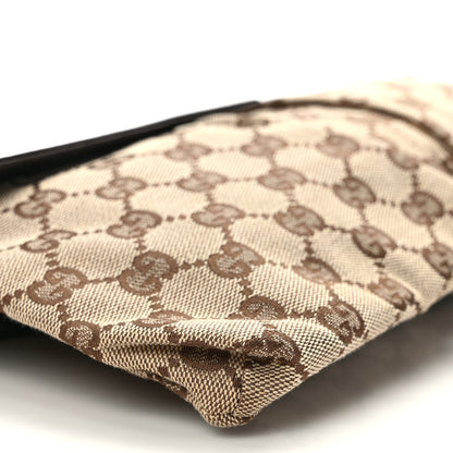 Gucci Monogram Web Belt Bag Dark Brown 8 of 9