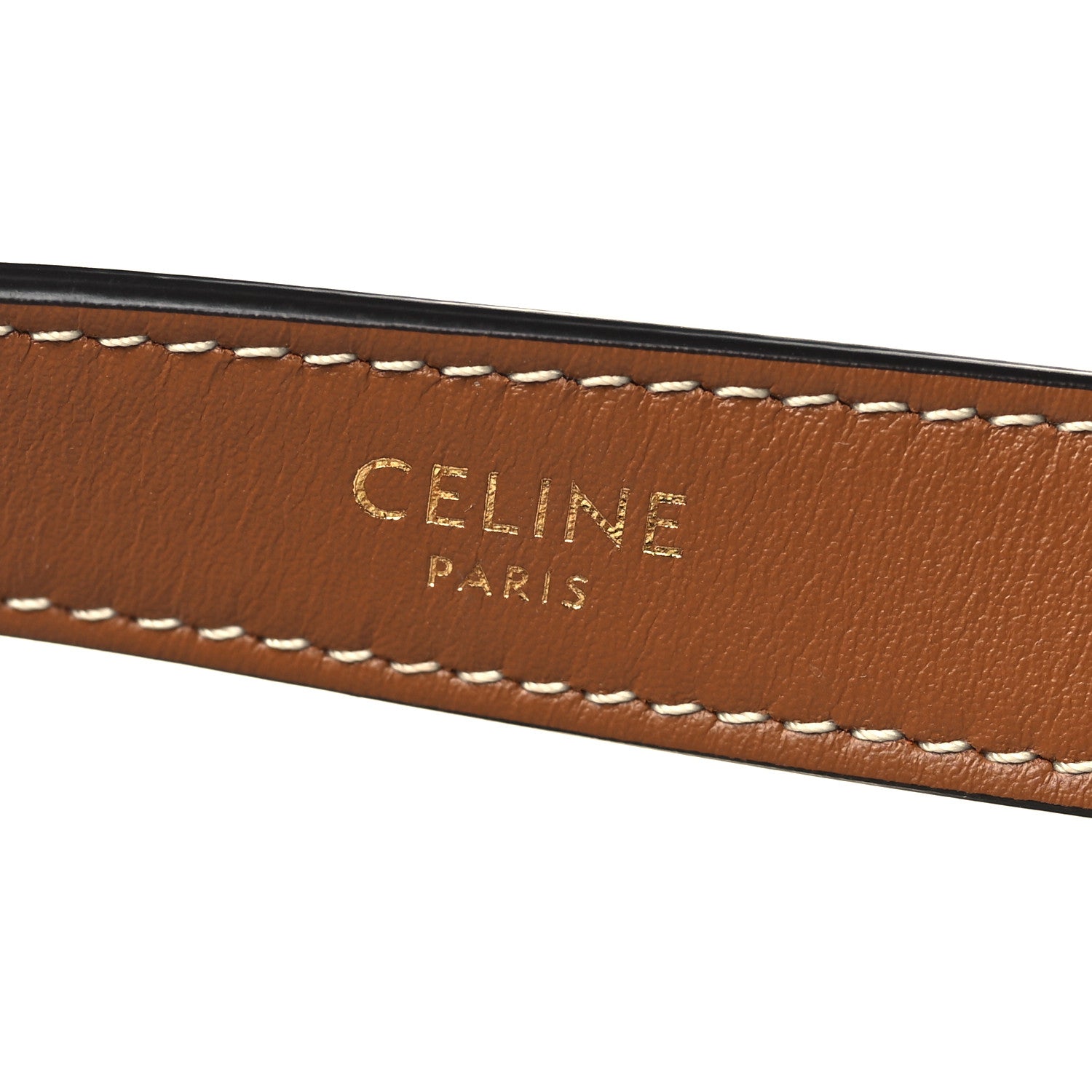 Celine Canvas Calfskin Ava Triomphe Shoulder Bag Green 6 of 10