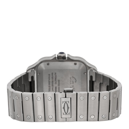 Cartier Stainless Steel 39.8mm Santos De Cartier Automatic Watch 3 of 5