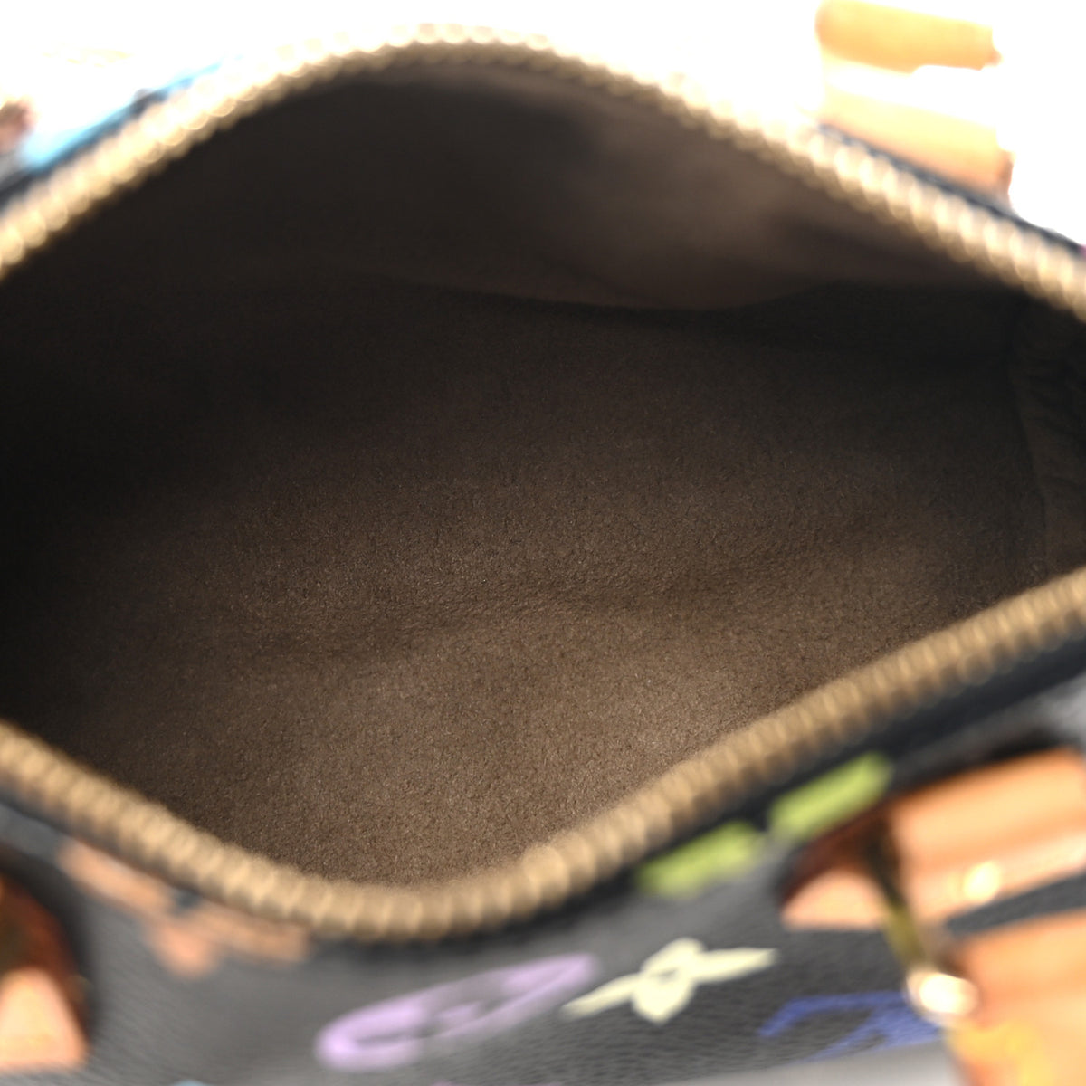 Monogram Multicolor Mini Sac HL Speedy Black