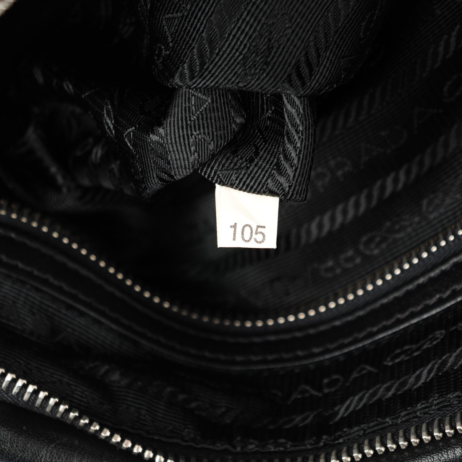 Prada Soft Calf Hobo Black 7 of 8