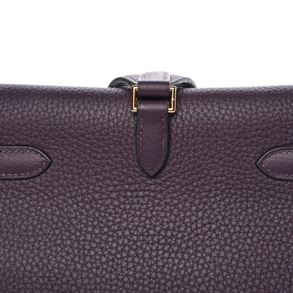 Hermes Togo Kelly Ado Backpack Raisin 31 of 34