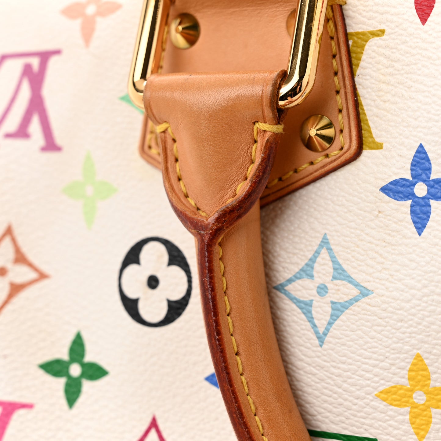 Monogram Multicolor Speedy 30 White