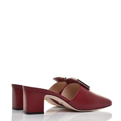 Gucci Malaga Kid Crystal Square G Madelyn Mules 40.5 Romantic Cerise 4 of 9