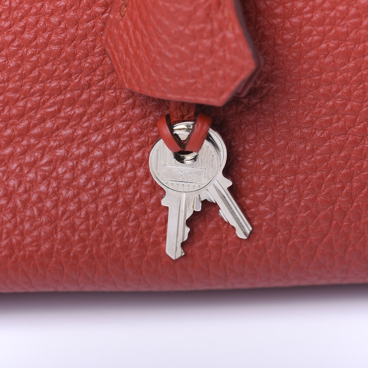 Hermes Togo Birkin 25 Rouge Garance 26 of 37