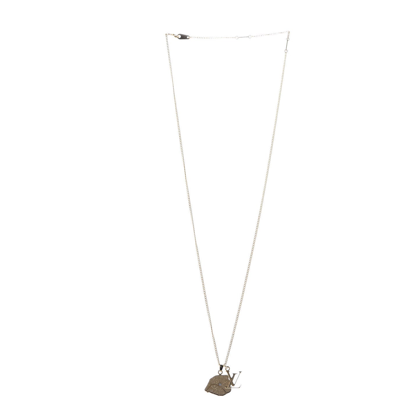 Paris Pendant Necklace Gold
