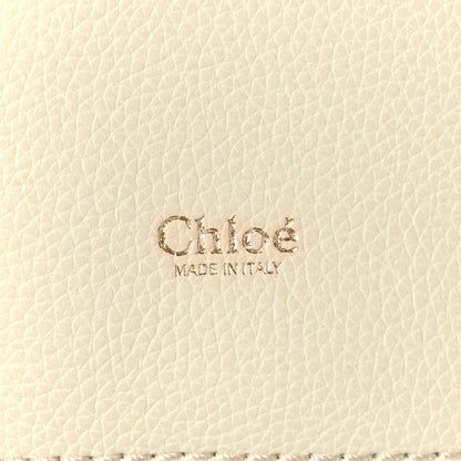 Chloe Smooth Grained Calfskin Small Aby Tote White 6 of 9
