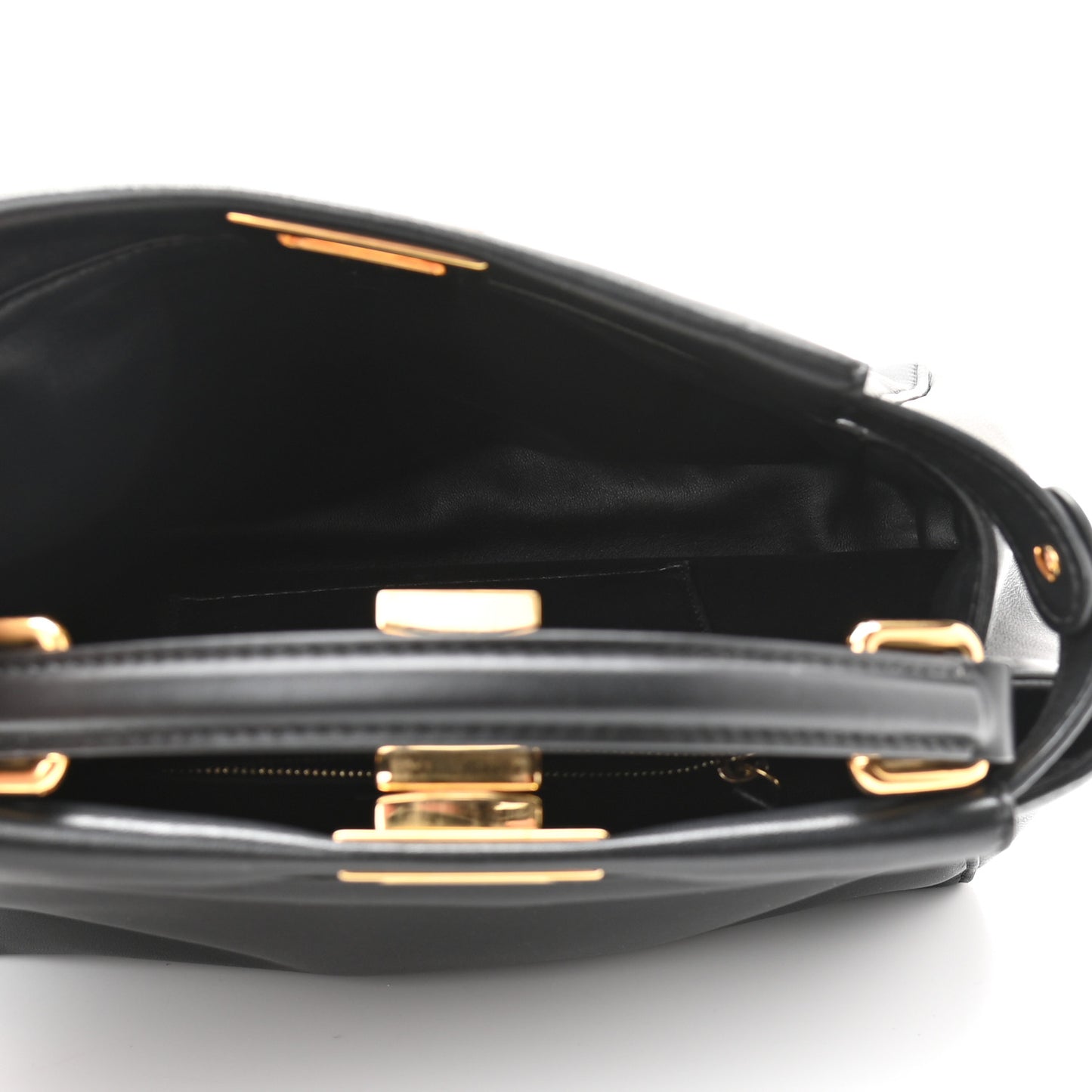 Nappa Mini Peekaboo Iconic Satchel Black