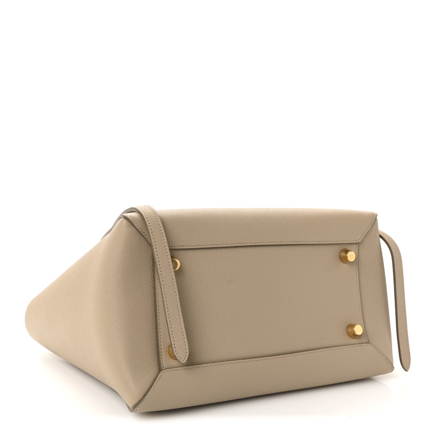 Grained Calfskin Mini Belt Bag Light Taupe