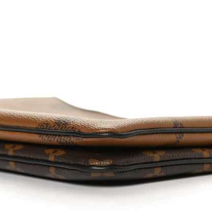 Louis Vuitton Reverse Monogram Giant Double Zip Pochette 10 of 13
