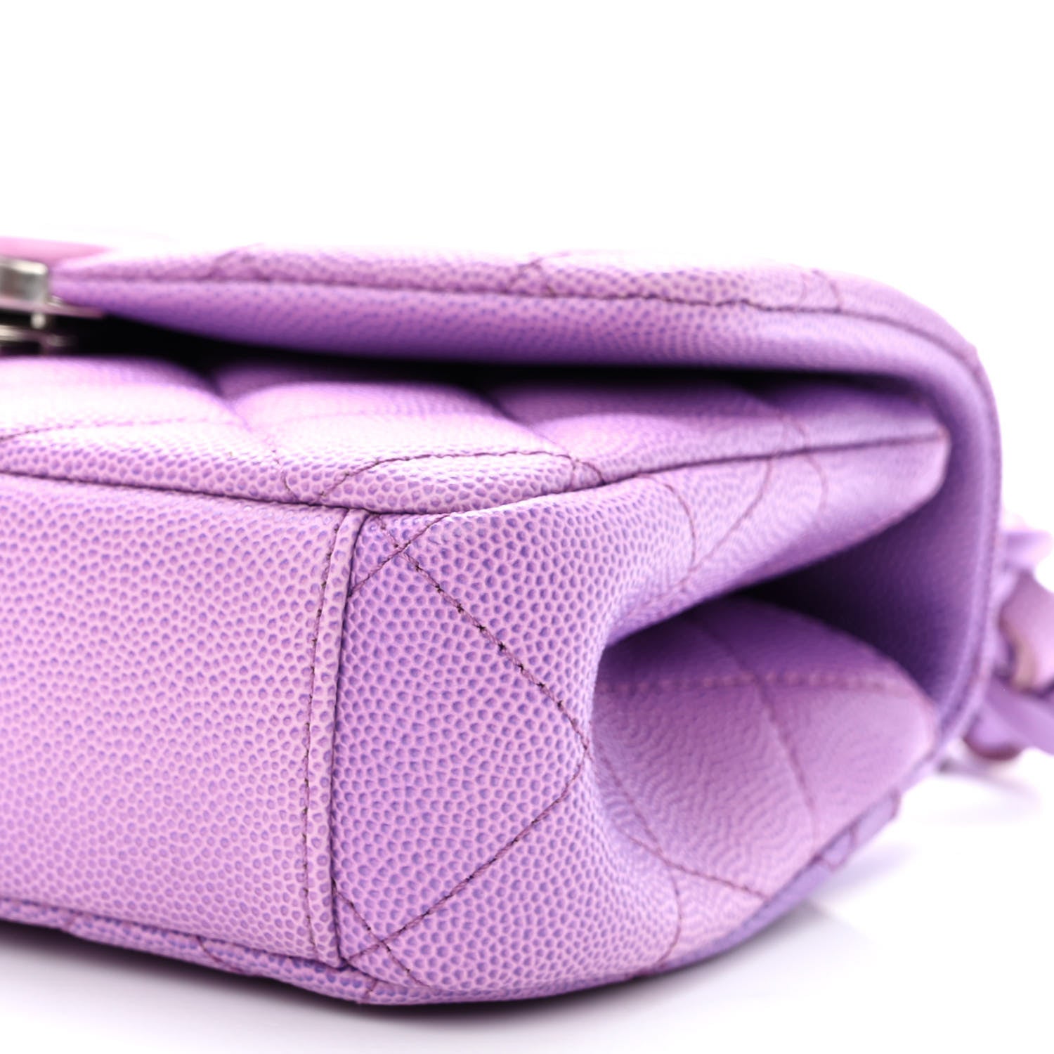 Chanel Shaded Caviar Quilted My Everything Small Flap Purple Light Purple 10 of 11