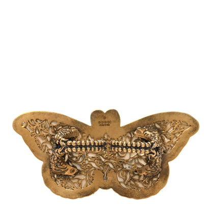 Gucci Metal Resin Moth Two Finger Ring L Multicolor 3 of 4
