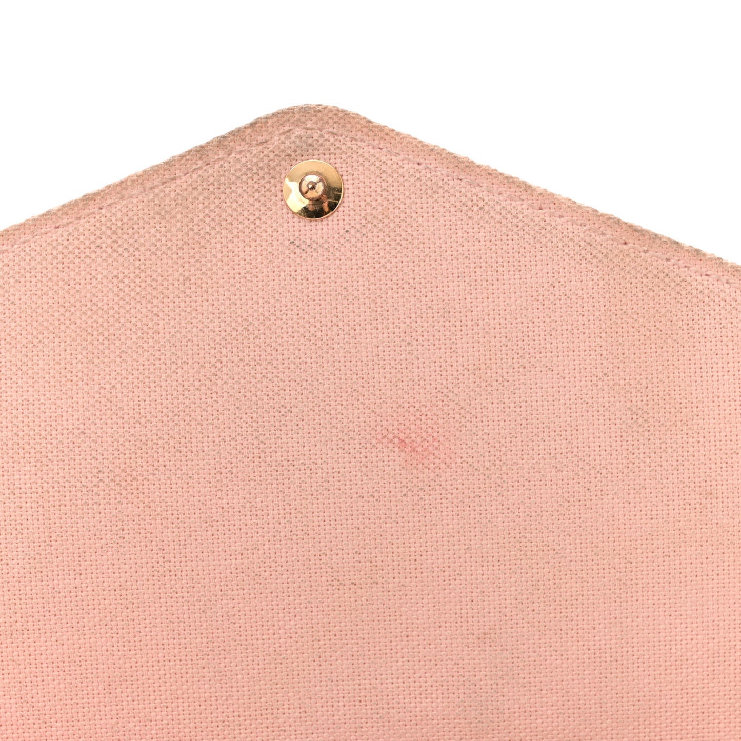 Damier Azur Pochette Felicie Chain Wallet Rose Ballerine