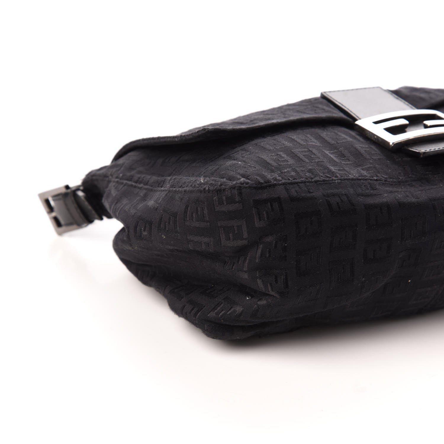 Fendi Zucchino Mama Baguette Black 7 of 9