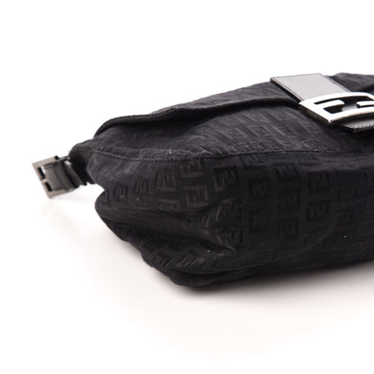 Fendi Zucchino Mama Baguette Black 7 of 9