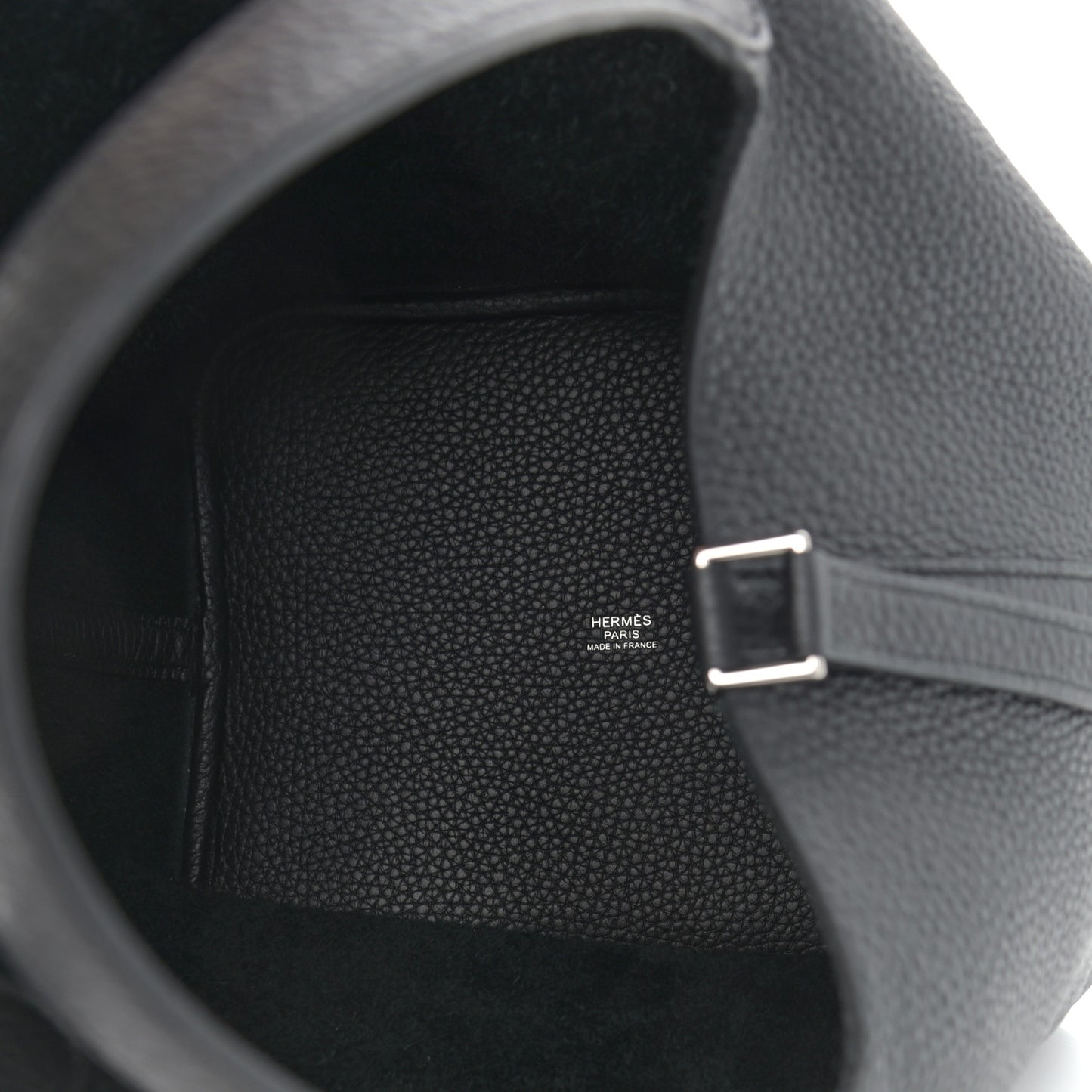 Taurillon Clemence Picotin Lock 22 MM Black