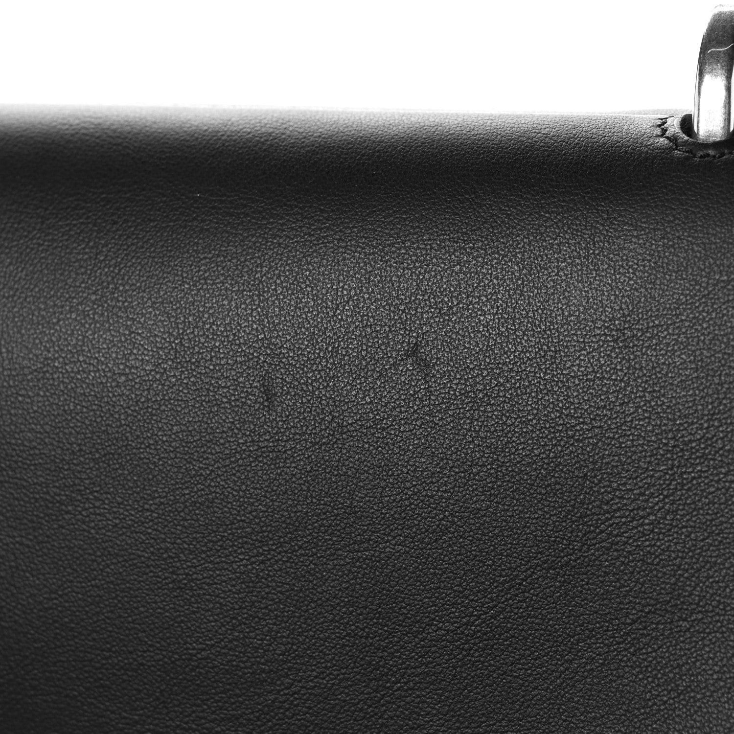 Fendi Vitello Grace Matte Kan U Shoulder Bag Black 15 of 16