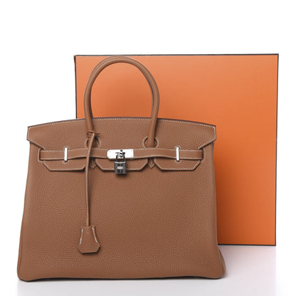 Hermes Togo Birkin 35 Gold 11 of 11
