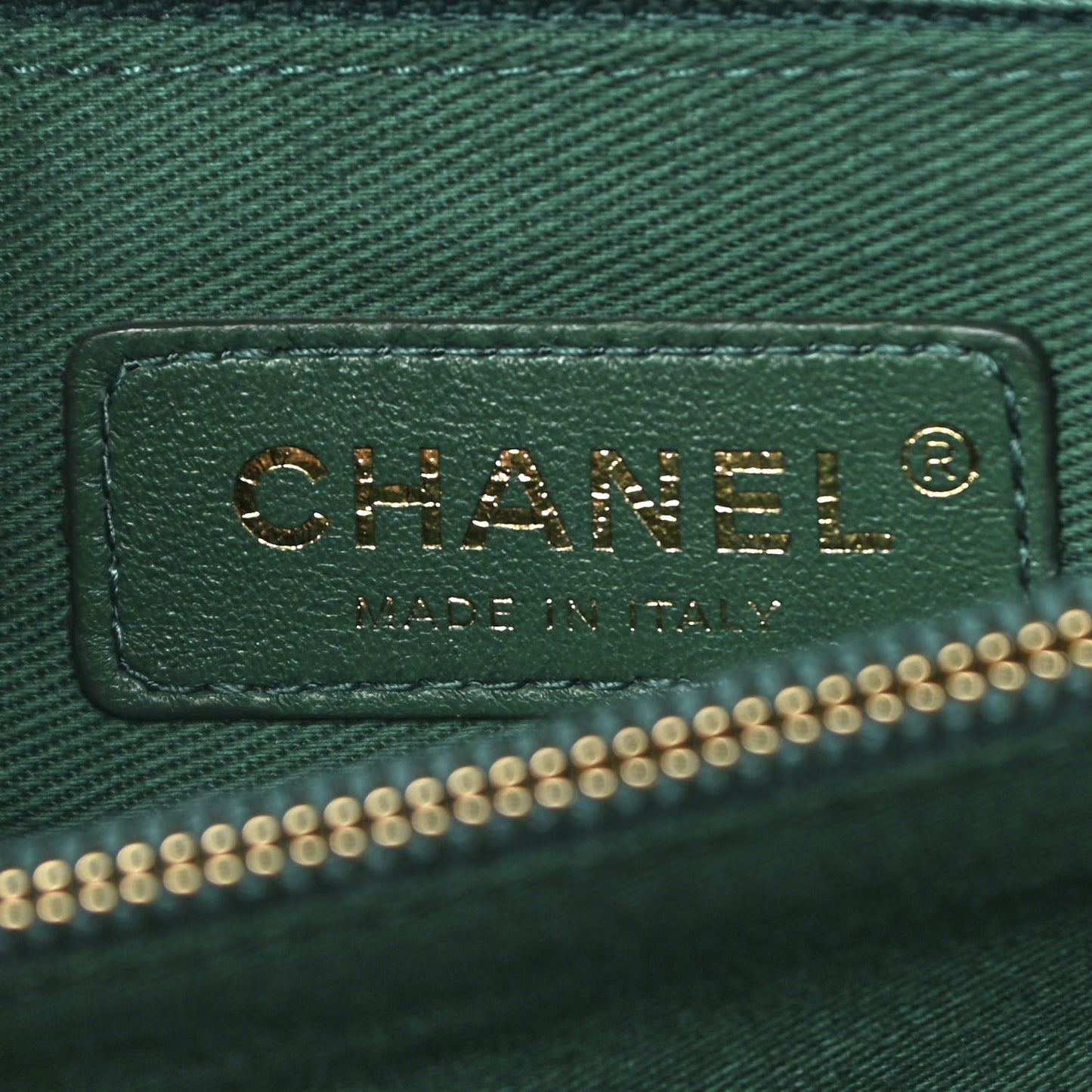 Caviar Quilted Medium Coco Handle Flap Green