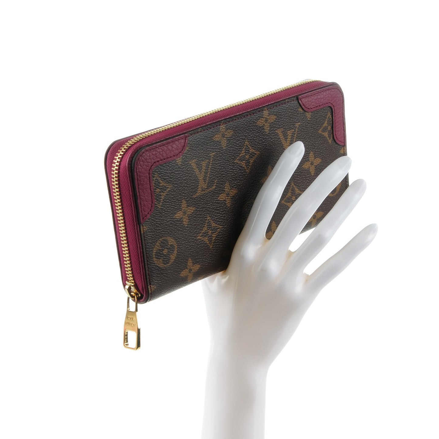 Monogram Zippy Retiro Wallet Aurore