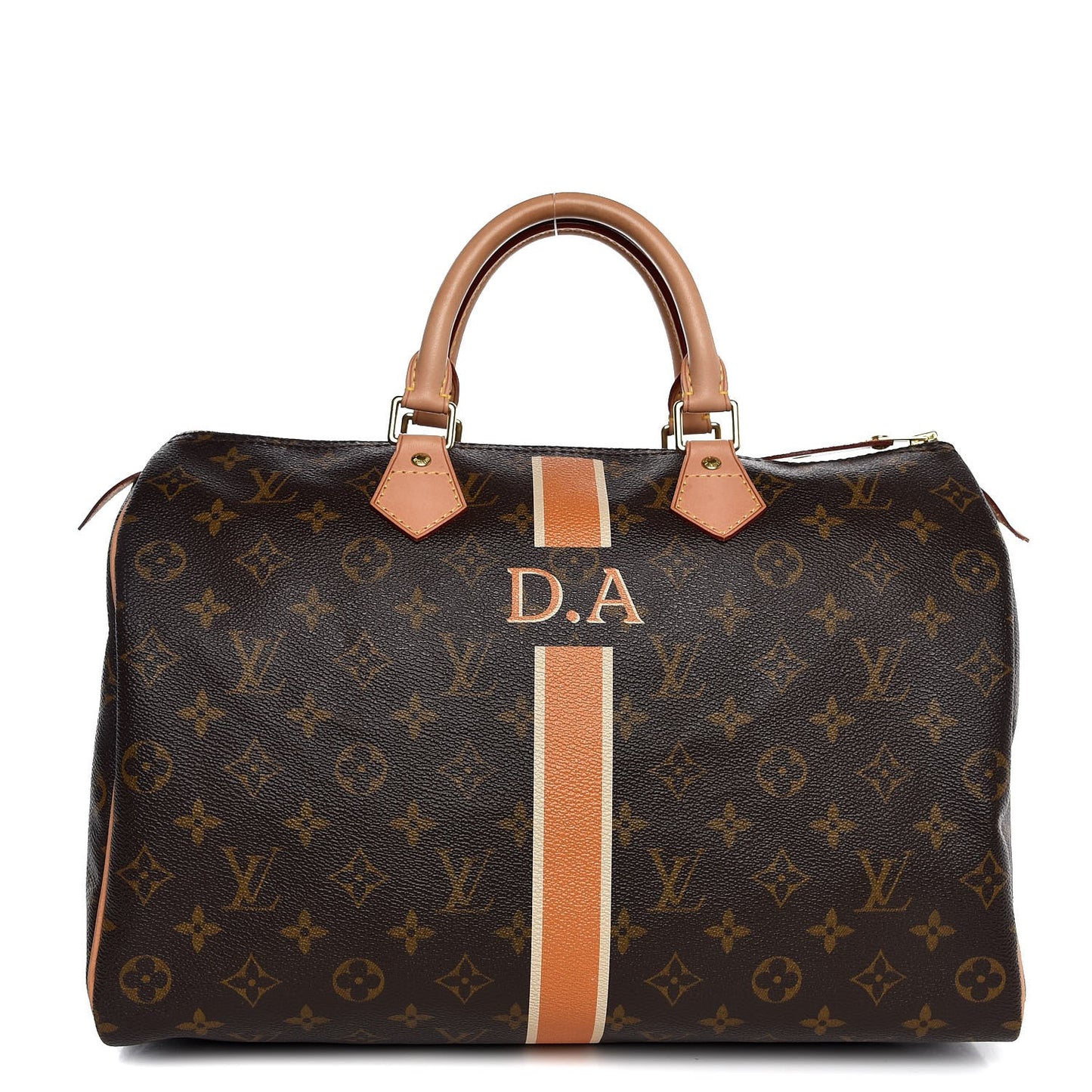 Monogram My LV Heritage Speedy 35 Orange Ivory