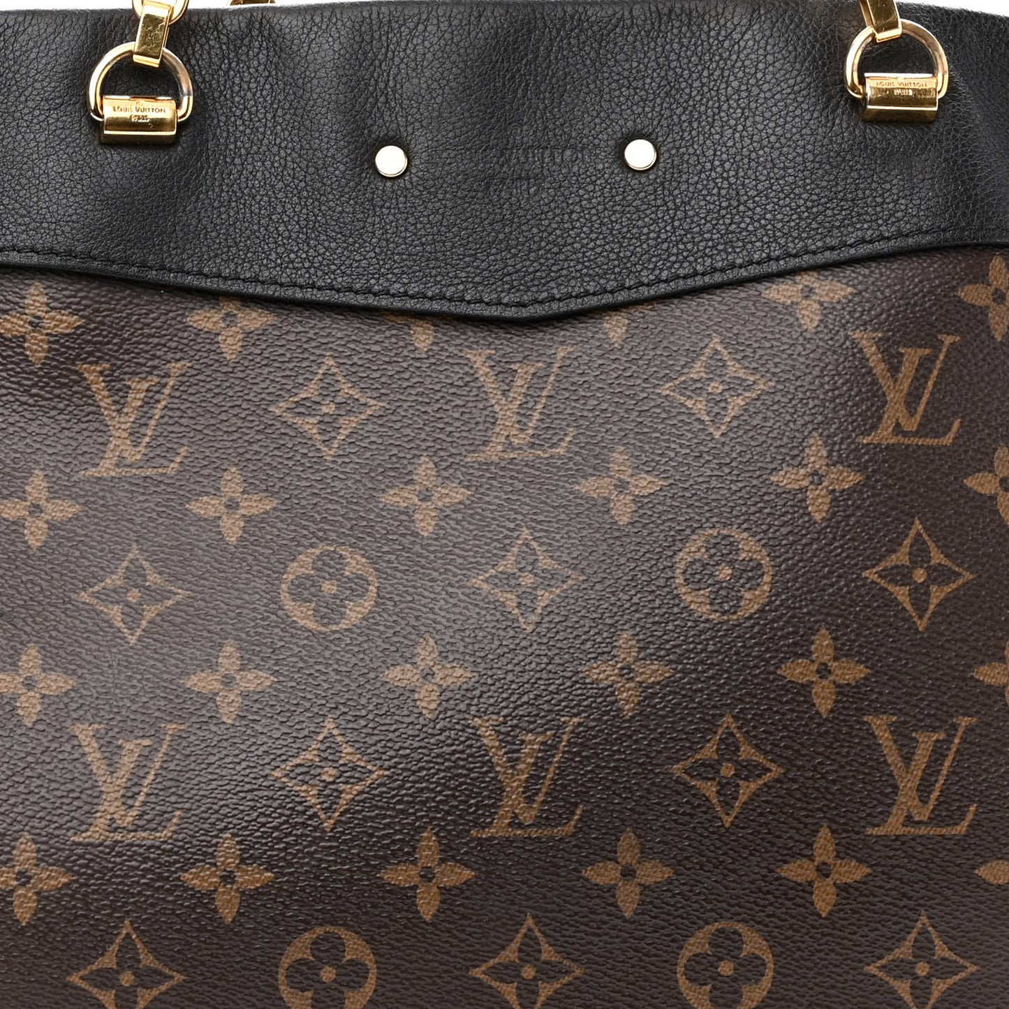 Monogram Pallas Shopper Black