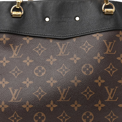 Louis Vuitton Monogram Pallas Shopper Black 7 of 10