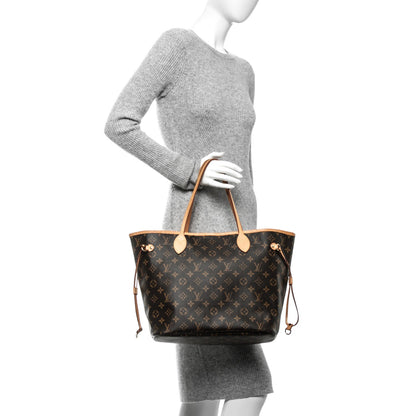 Louis Vuitton Monogram Neo Neverfull MM Rose Ballerine 2 of 6
