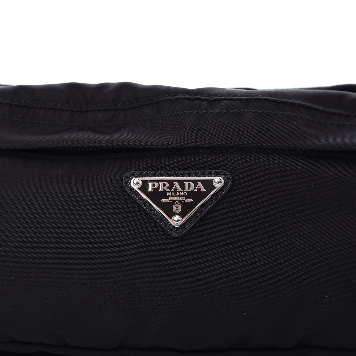 Tessuto Nylon Montagna Belt Bag Black