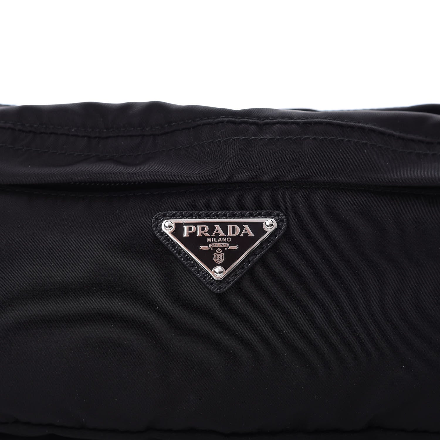 Prada Tessuto Nylon Montagna Belt Bag Black 10 of 10