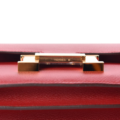 Hermes Evercolor Constance 18 Rouge Piment 15 of 17