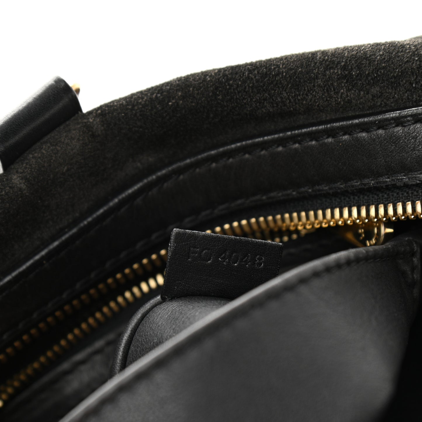 Suede Calfskin SC Bag MM Asphalt
