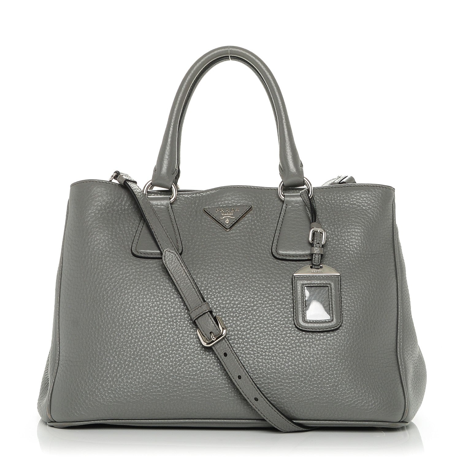 Prada Vitello Daino Tote Marmo 1 of 7