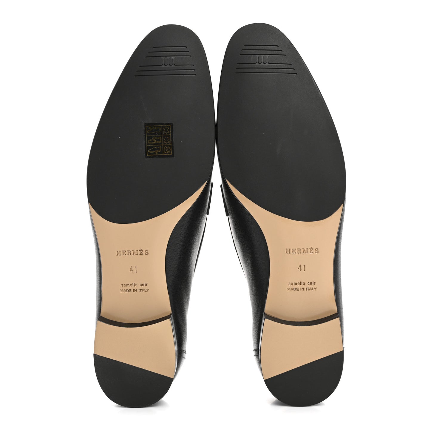 Goatskin Womens Paris Loafers 41 Black