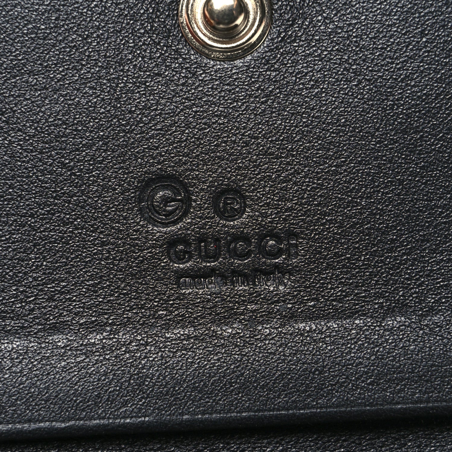Gucci Microguccissima Card Case Black 7 of 10