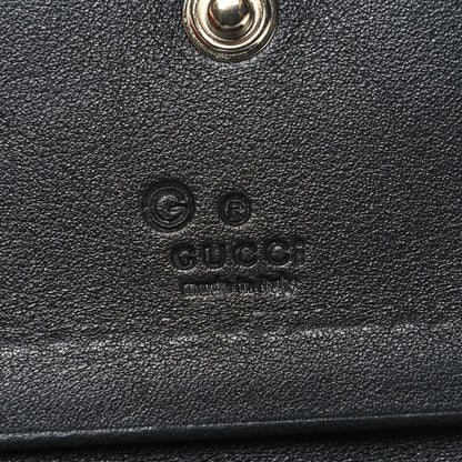 Gucci Microguccissima Card Case Black 7 of 10