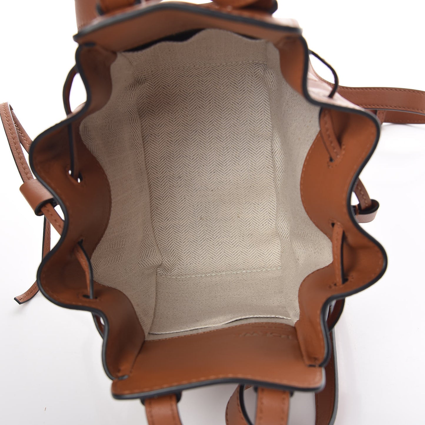 Calfskin Mini Hammock Shoulder Bag Tan