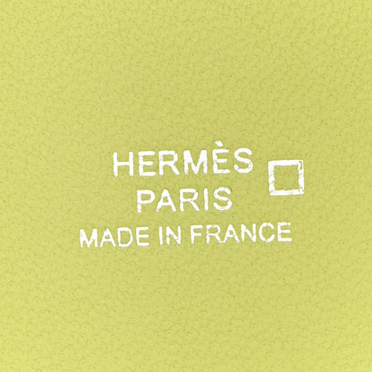 Hermes Matte Alligator Micro Picotin Lock Jaune Bourgeon 6 of 11