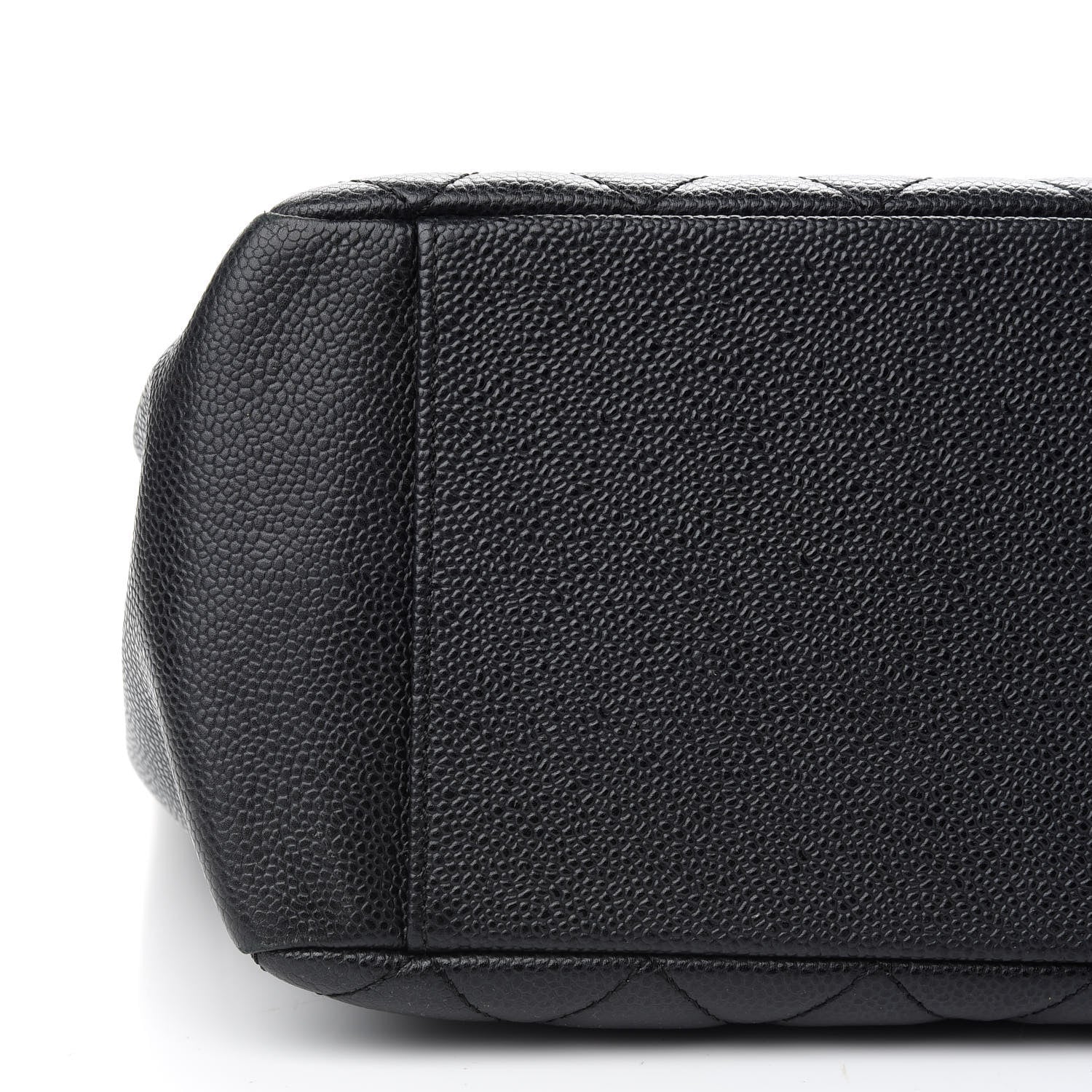 Chanel Caviar Quilted Grand Shopping Tote GST Black 9 of 10